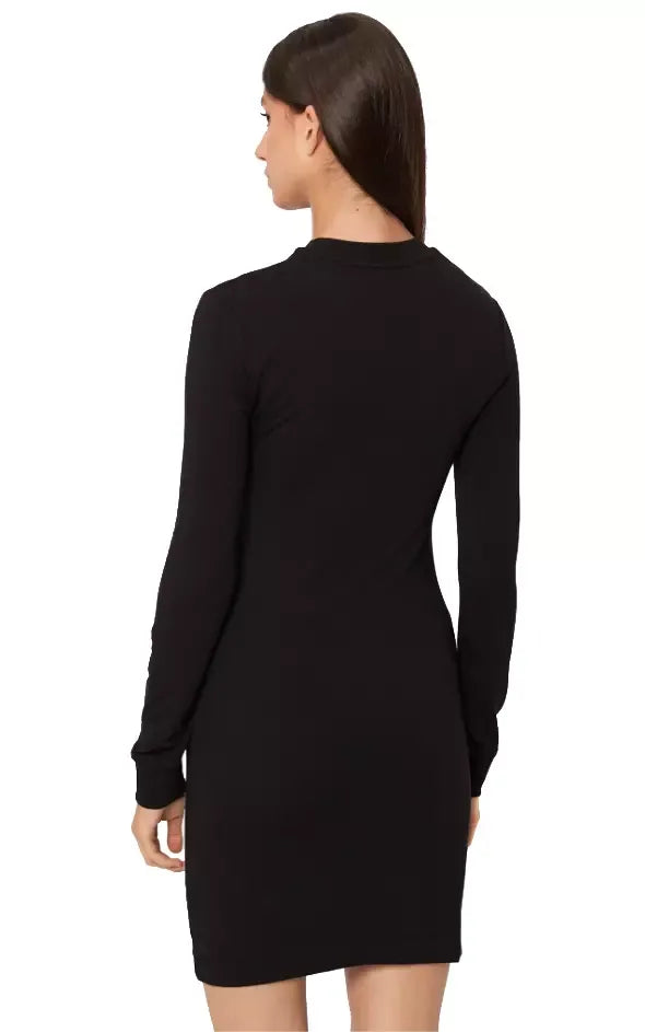 Love Moschino Black Cotton Dress