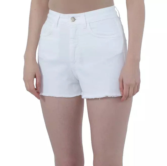 Comme Des Fuckdown White Cotton Short