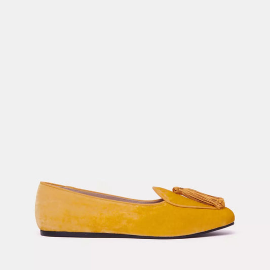 Charles Philip Yellow Leather Loafer