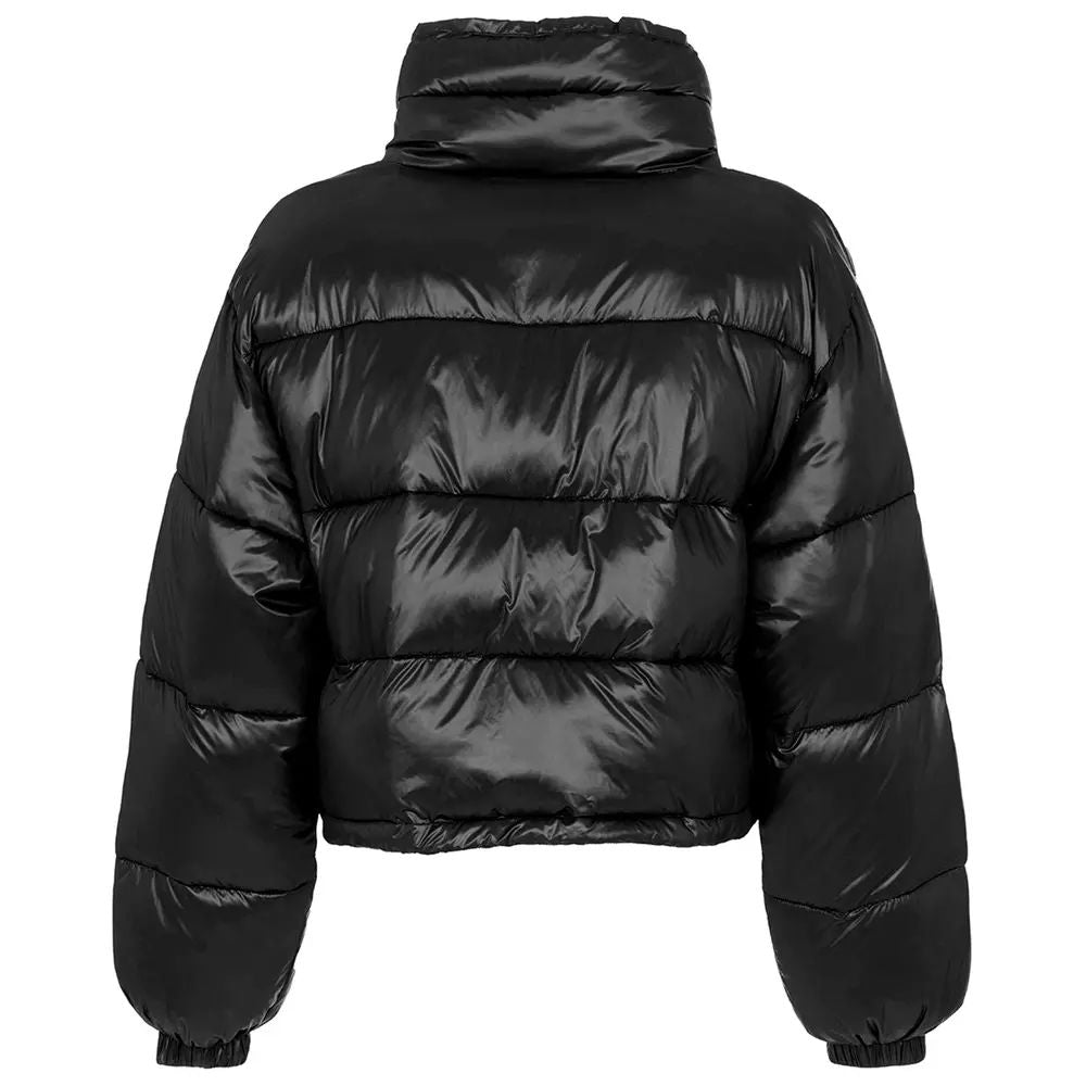 Imperfect Black Polyamide Jackets & Coat