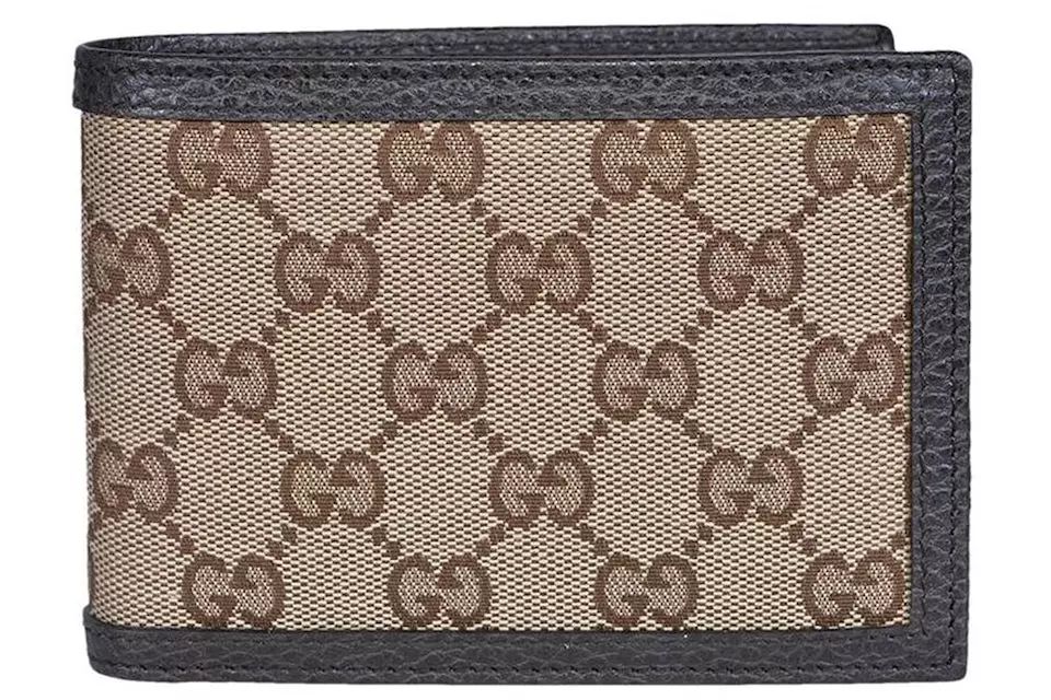 Gucci Brown Canvas Wallet