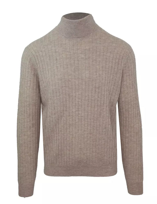 Malo Beige Wool Sweater