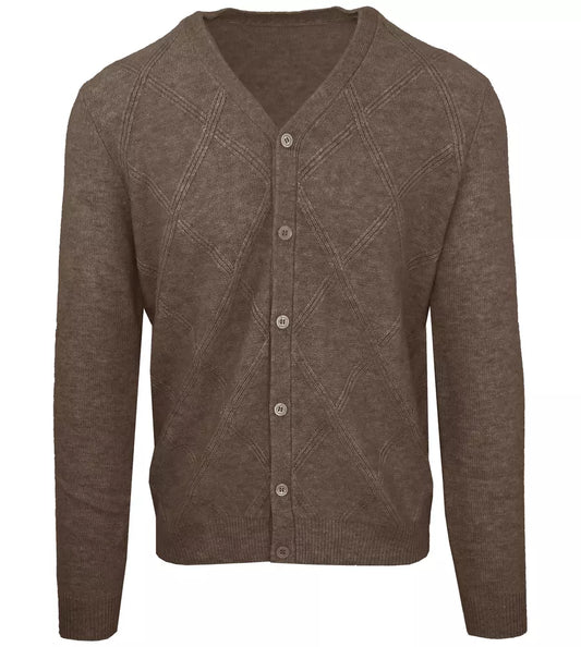 Malo Brown Wool Sweater