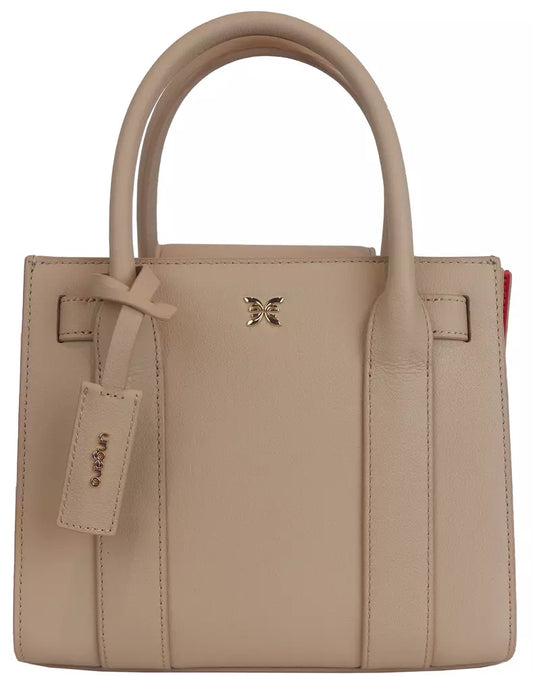 Ungaro Beige Leather Crossbody Bag