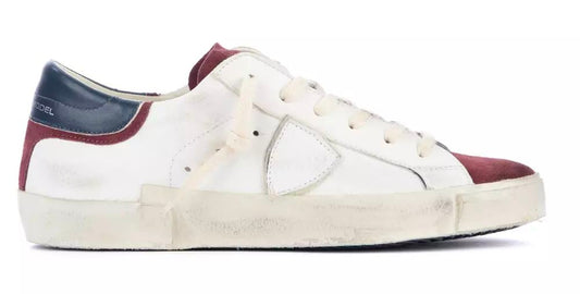 Philippe Model White Leather Sneaker