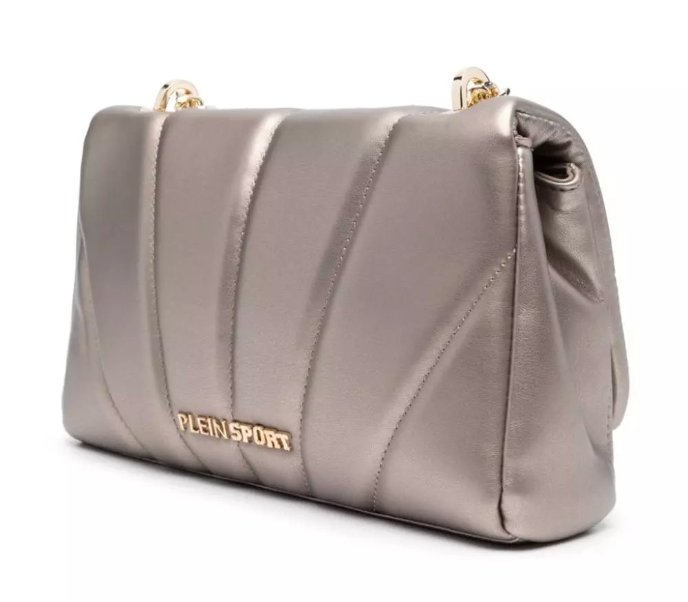 Plein Sport Beige Polyethylene Crossbody Bag