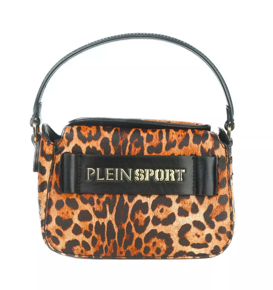 Plein Sport Brown Polyethylene Crossbody Bag