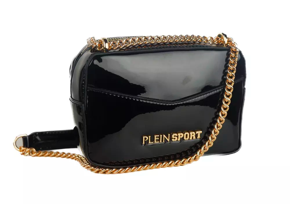 Plein Sport Black Polyethylene Crossbody Bag