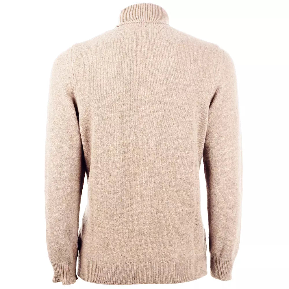 Emilio Romanelli Beige Cashmere Sweater