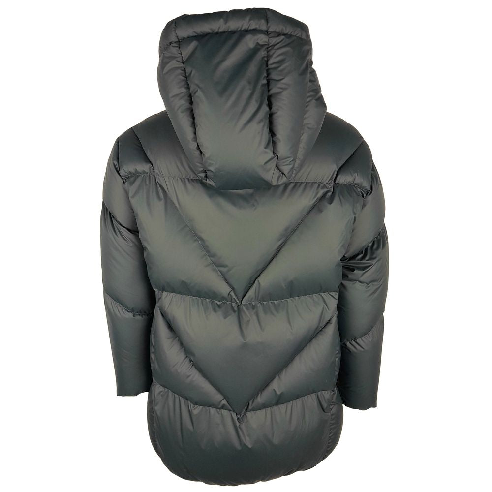 Centogrammi Gray Nylon Jackets & Coat