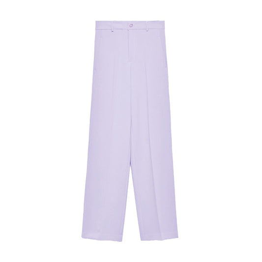 Hinnominate Purple Polyester Jeans & Pant