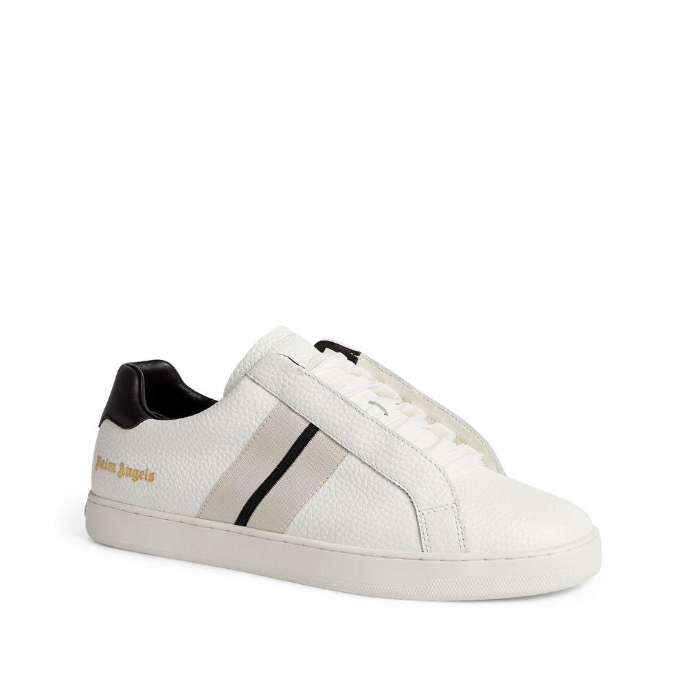 Palm Angels White Leather Sneaker