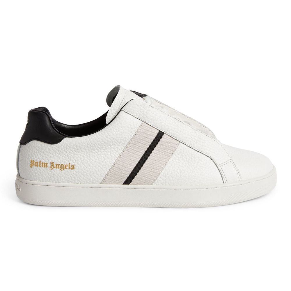 Palm Angels White Leather Sneaker