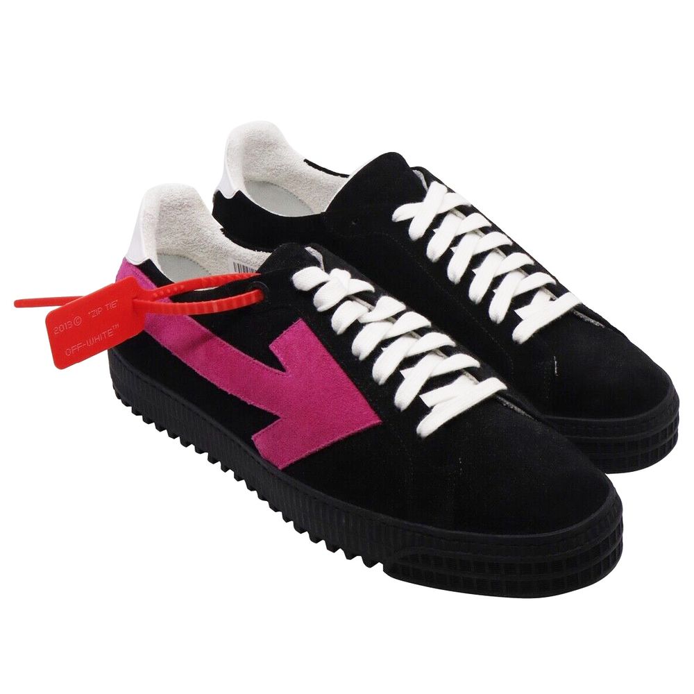 Off-White Black Leather Di Calfskin Sneaker