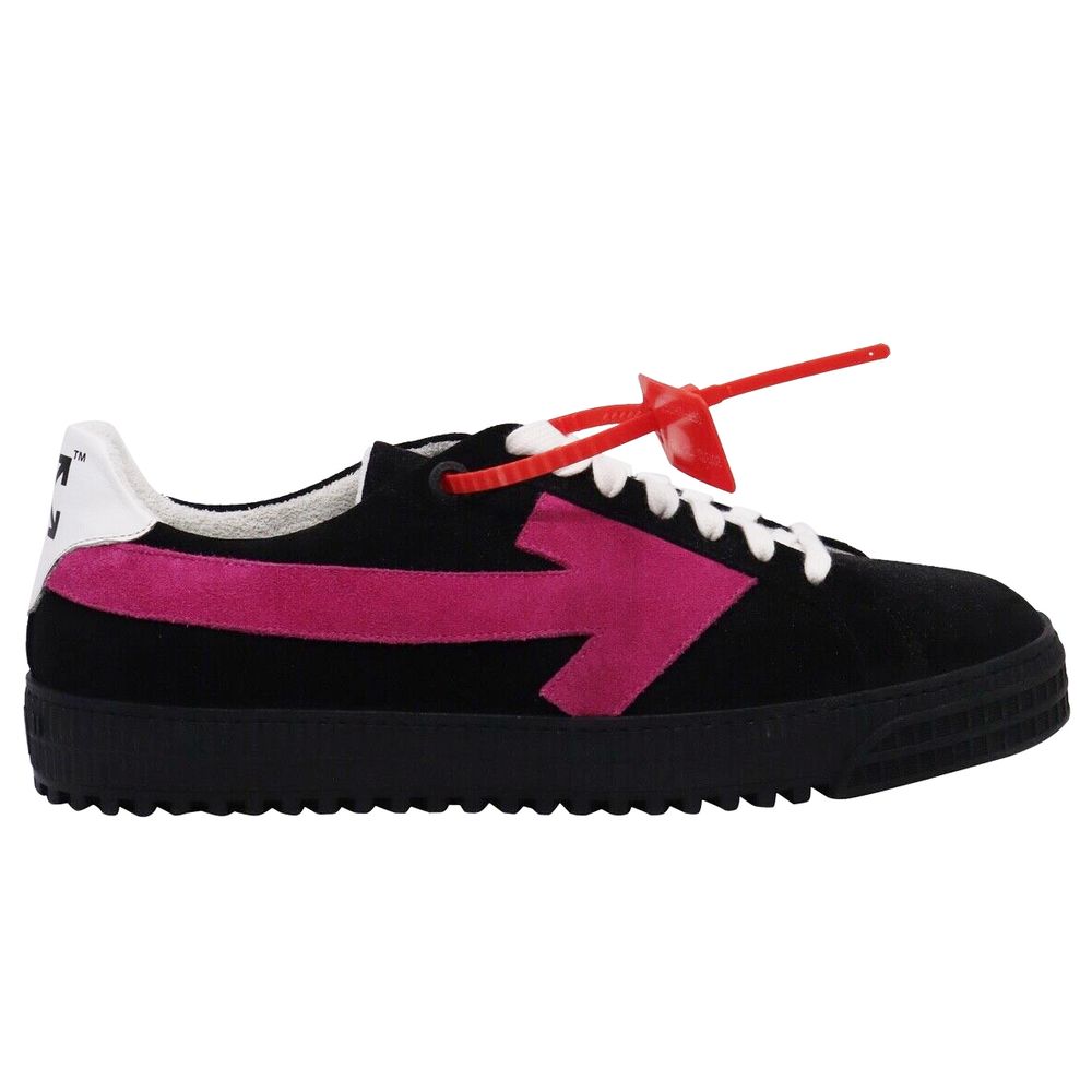 Off-White Black Leather Di Calfskin Sneaker