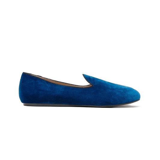 Charles Philip Blue Leather Di Calfskin Loafer