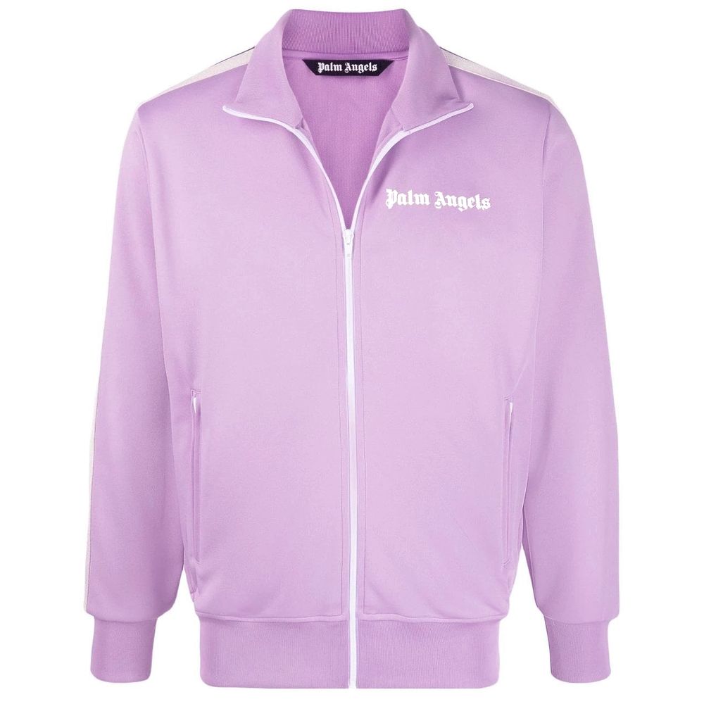 Palm Angels Purple Polyester Sweatshirt