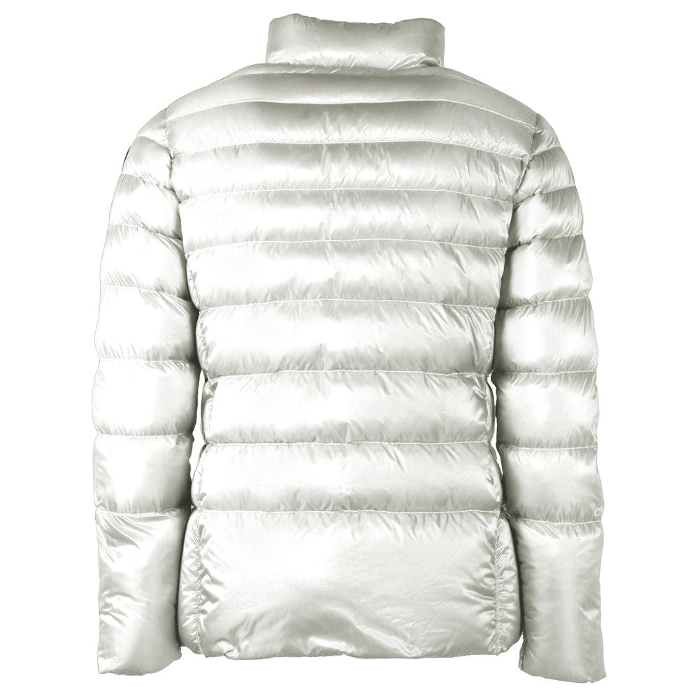 Centogrammi White Nylon Jackets & Coat