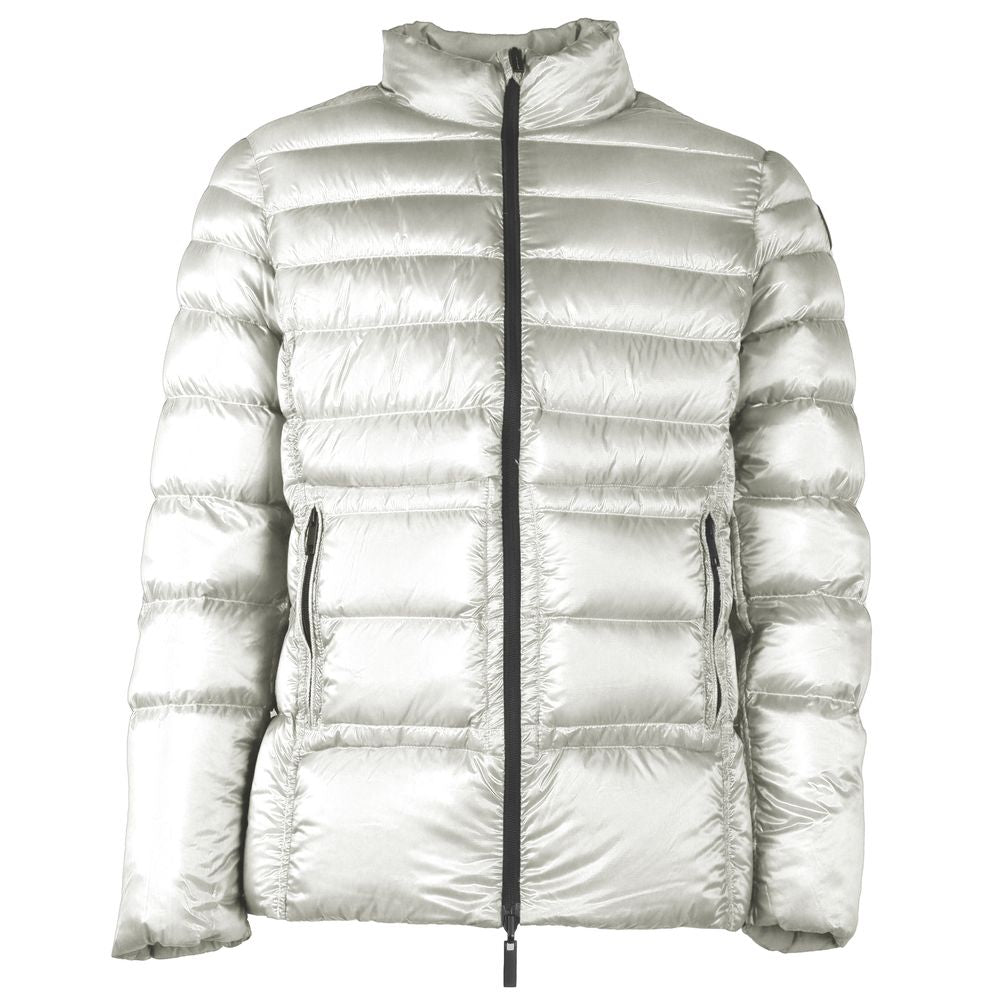 Centogrammi White Nylon Jackets & Coat