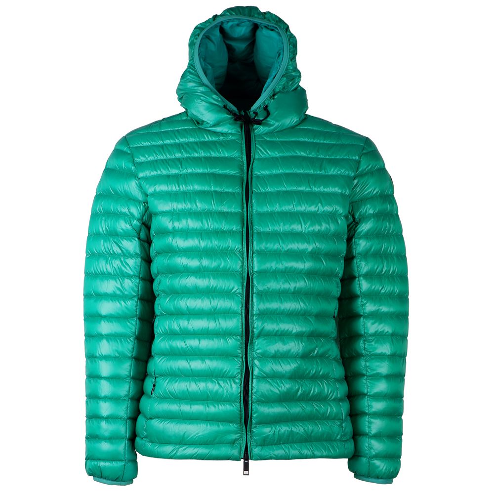 Centogrammi Green Nylon Jackets & Coat