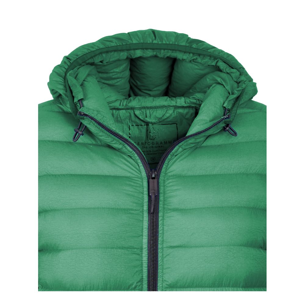 Centogrammi Green Nylon Jackets & Coat