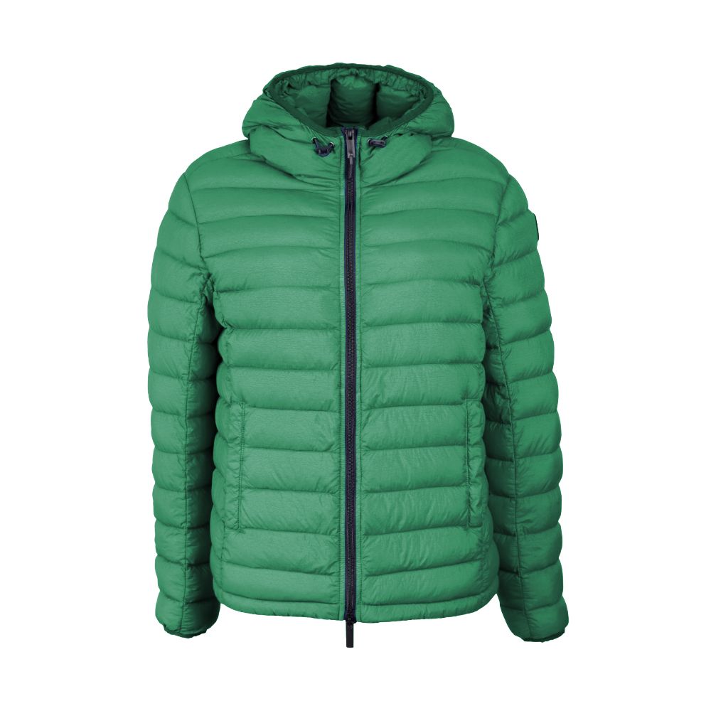 Centogrammi Green Nylon Jackets & Coat