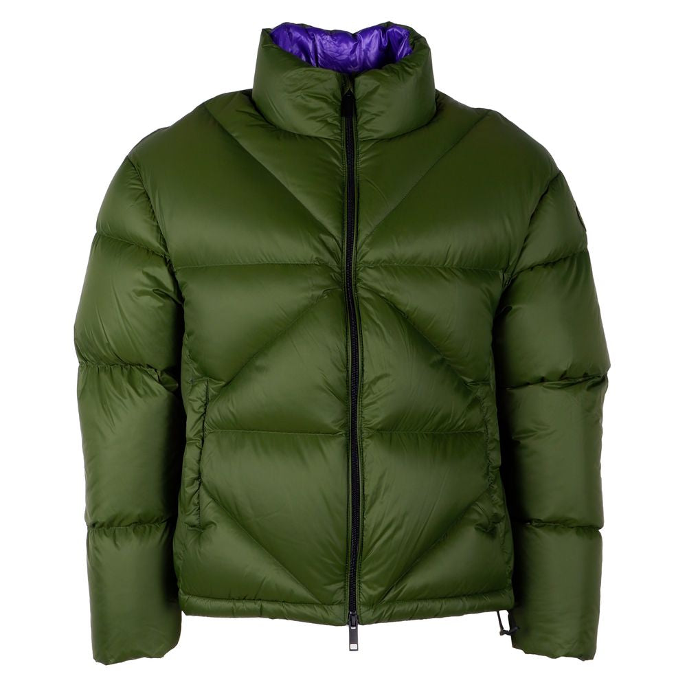 Centogrammi Green Nylon Jackets & Coat