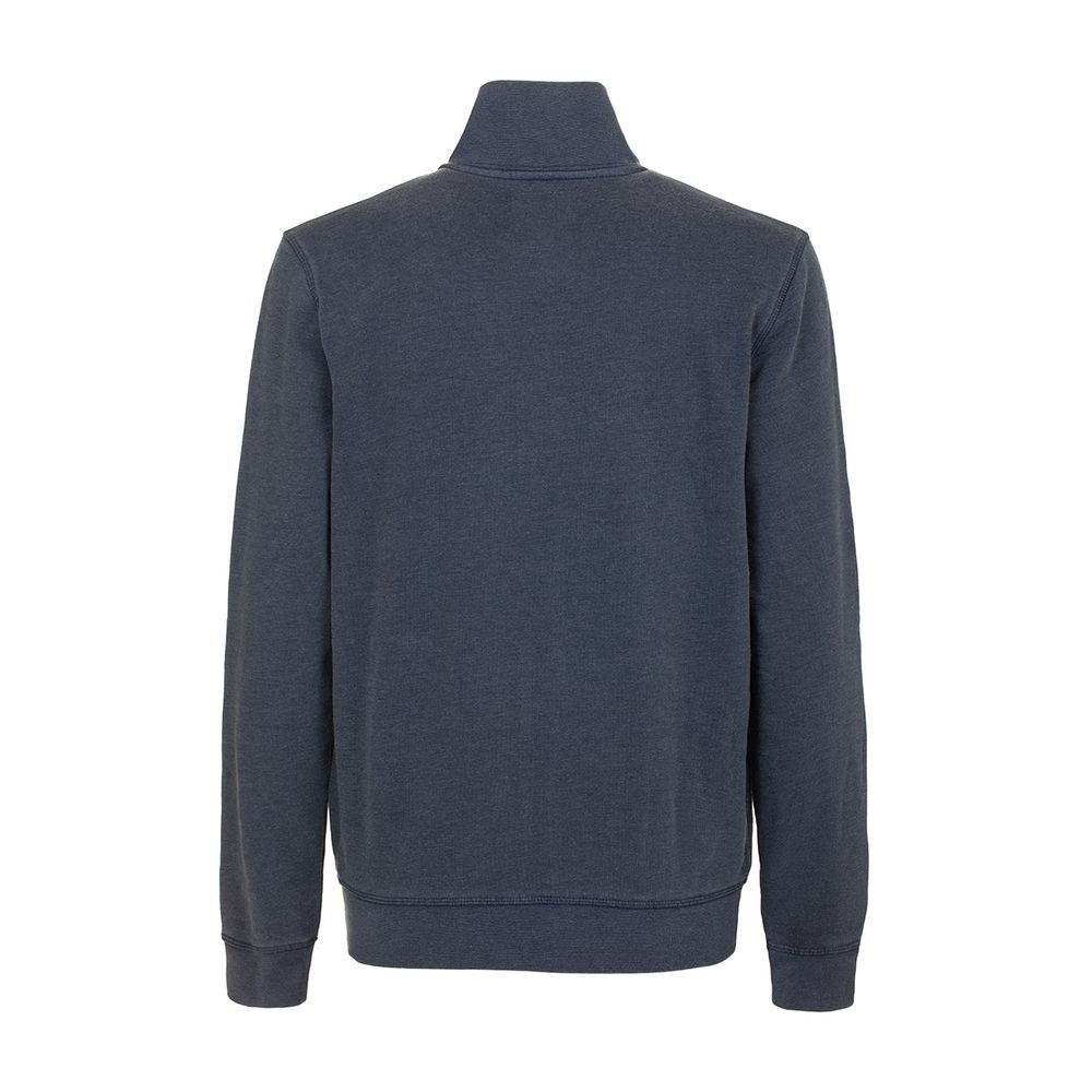 Fred Mello Blue Cotton Sweater