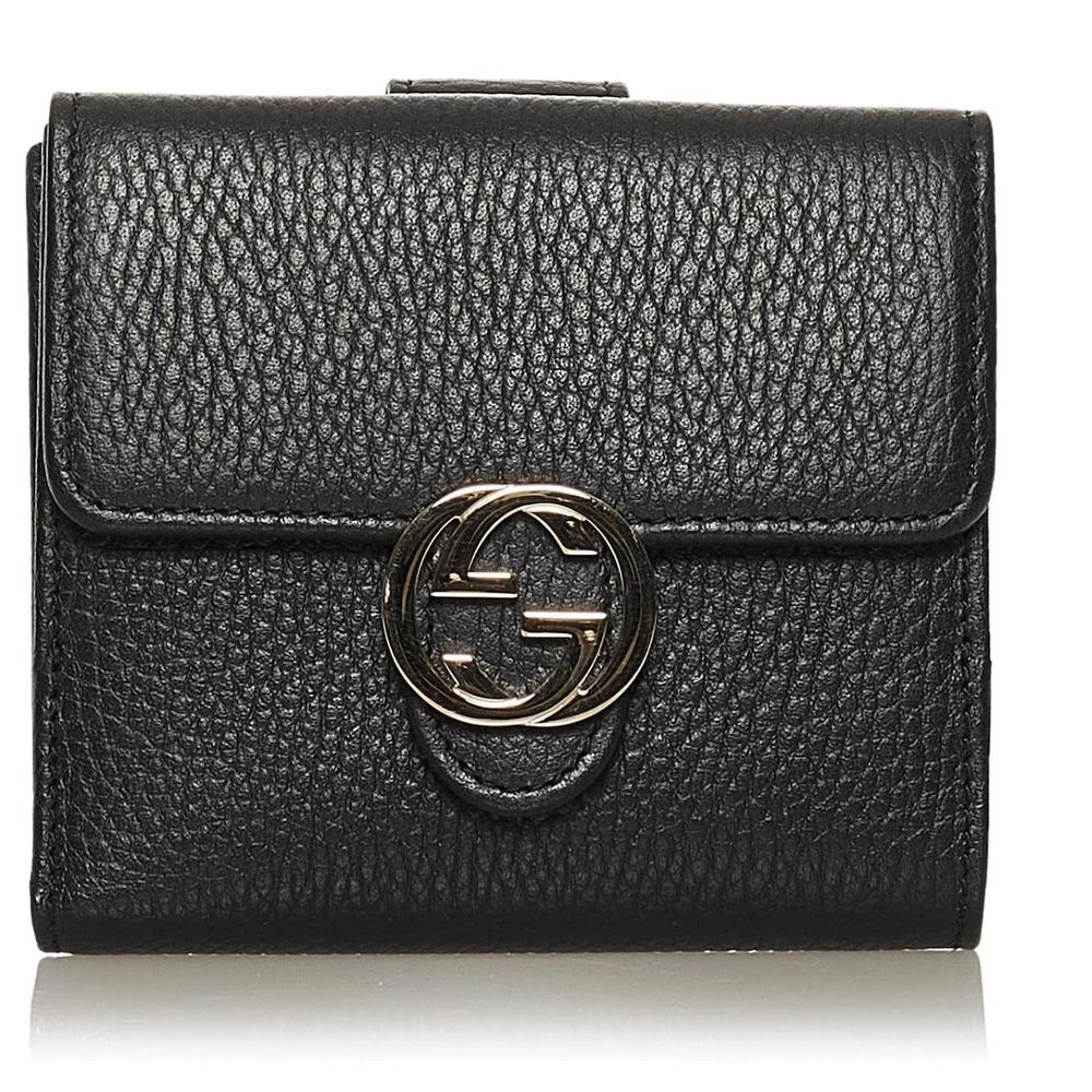 Gucci Black Leather Wallet