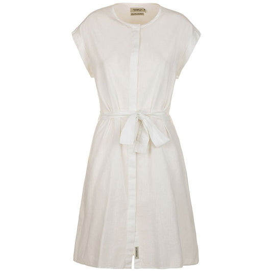 Fred Mello White Cotton Dress