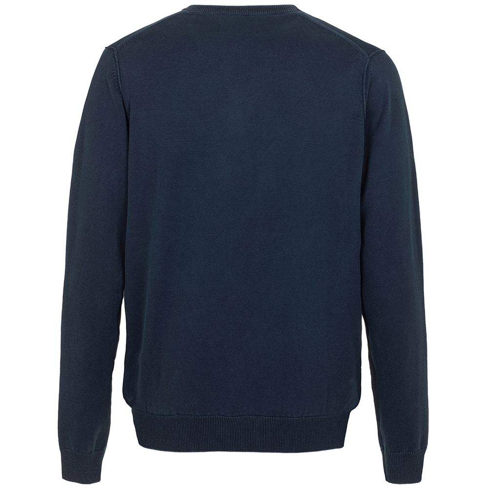 Fred Mello Blue Cotton Sweater