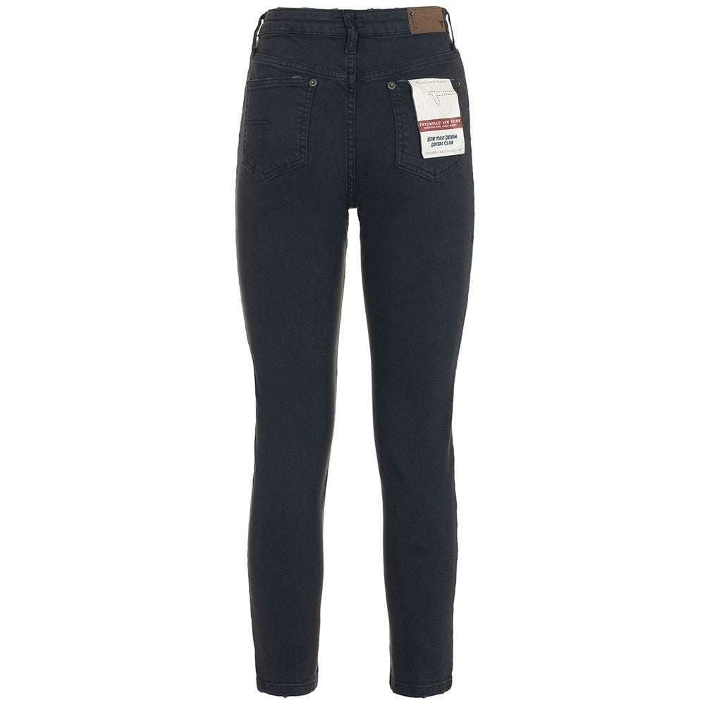 Fred Mello Blue Cotton Jeans & Pant