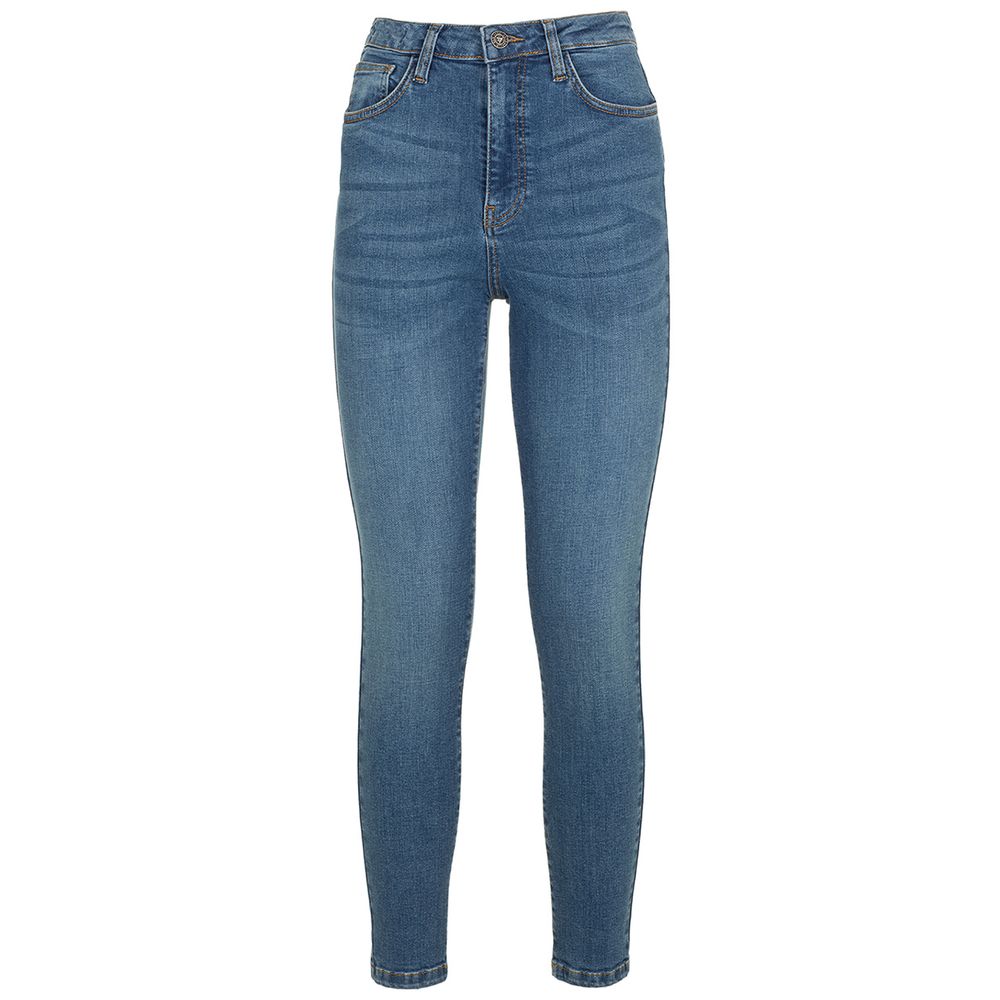 Fred Mello Blue Cotton Jeans & Pant