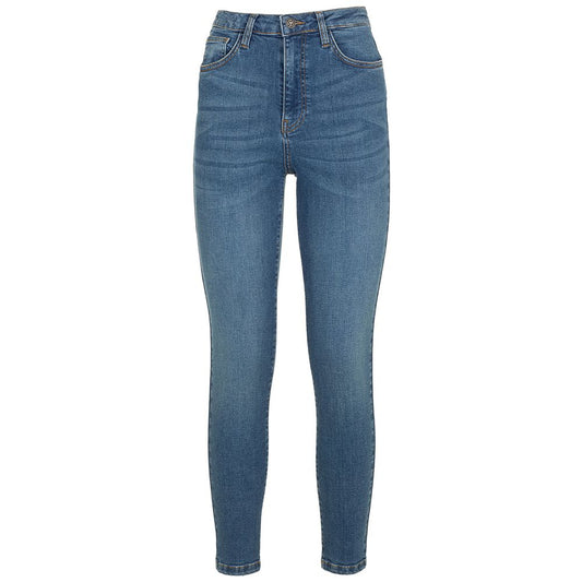 Fred Mello Blue Cotton Jeans & Pant