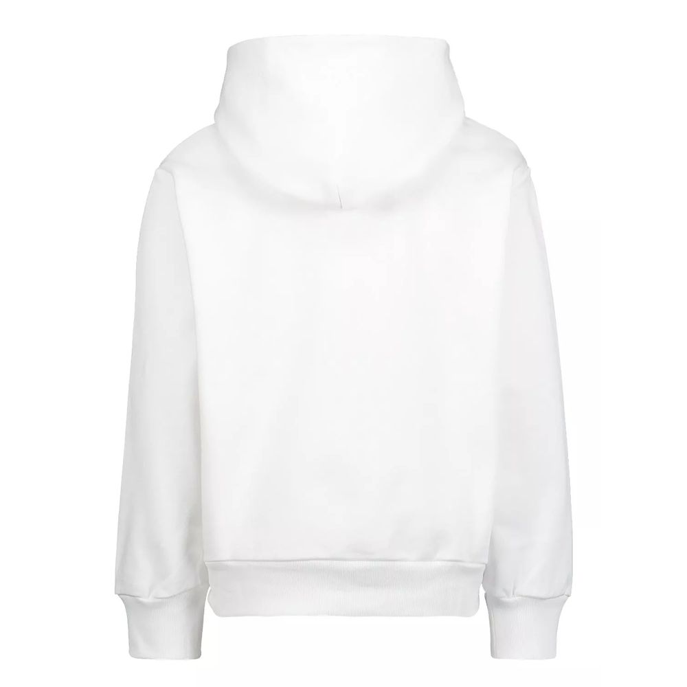 Diesel White Cotton Sweater