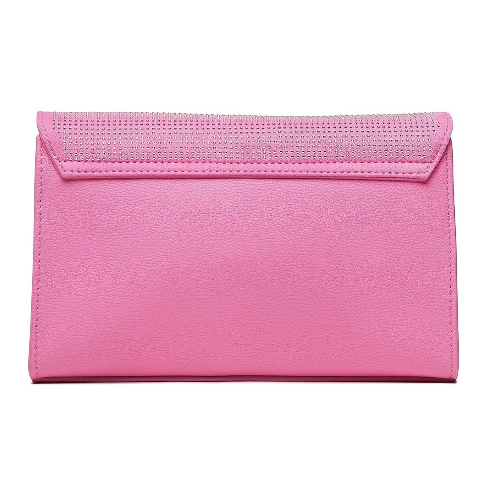 Love Moschino Pink Artificial Leather Crossbody Bag