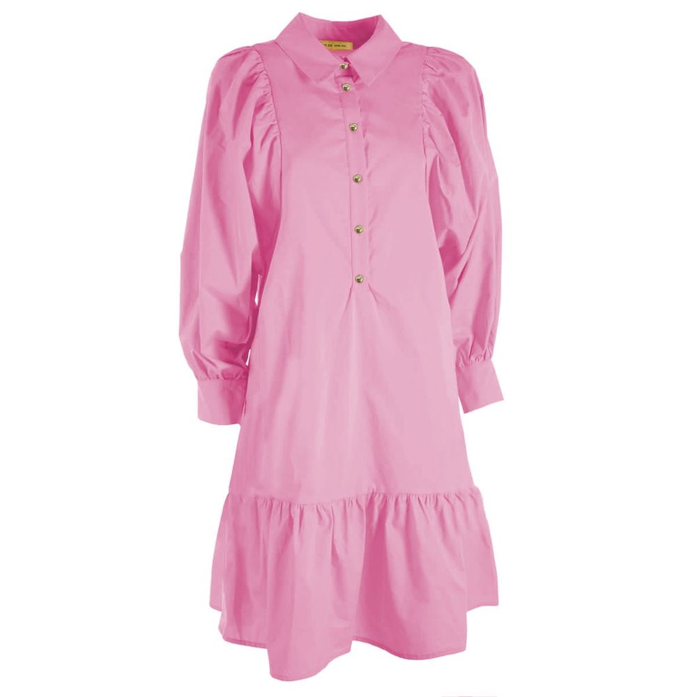 Yes Zee Pink Cotton Dress