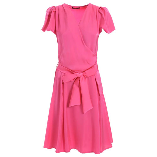 Yes Zee Fuchsia Polyester Dress