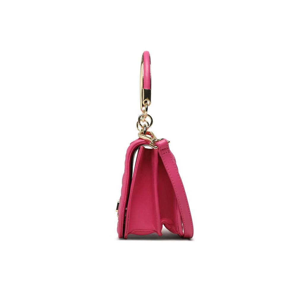 Love Moschino Fuchsia Artificial Leather Crossbody Bag