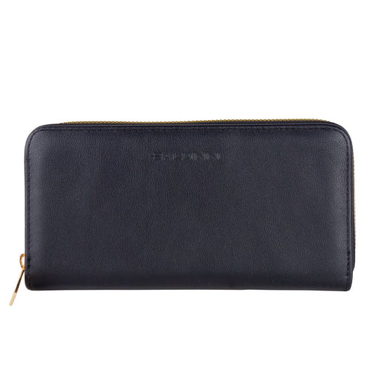 Baldinini Trend Black Leather Wallet