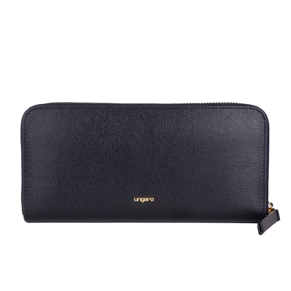 Ungaro Black Leather Wallet