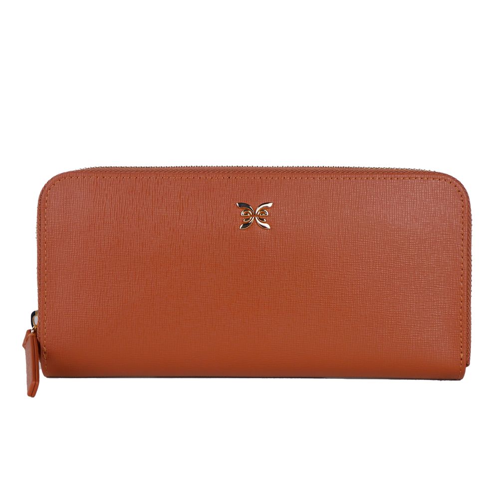 Ungaro Brown Leather Wallet