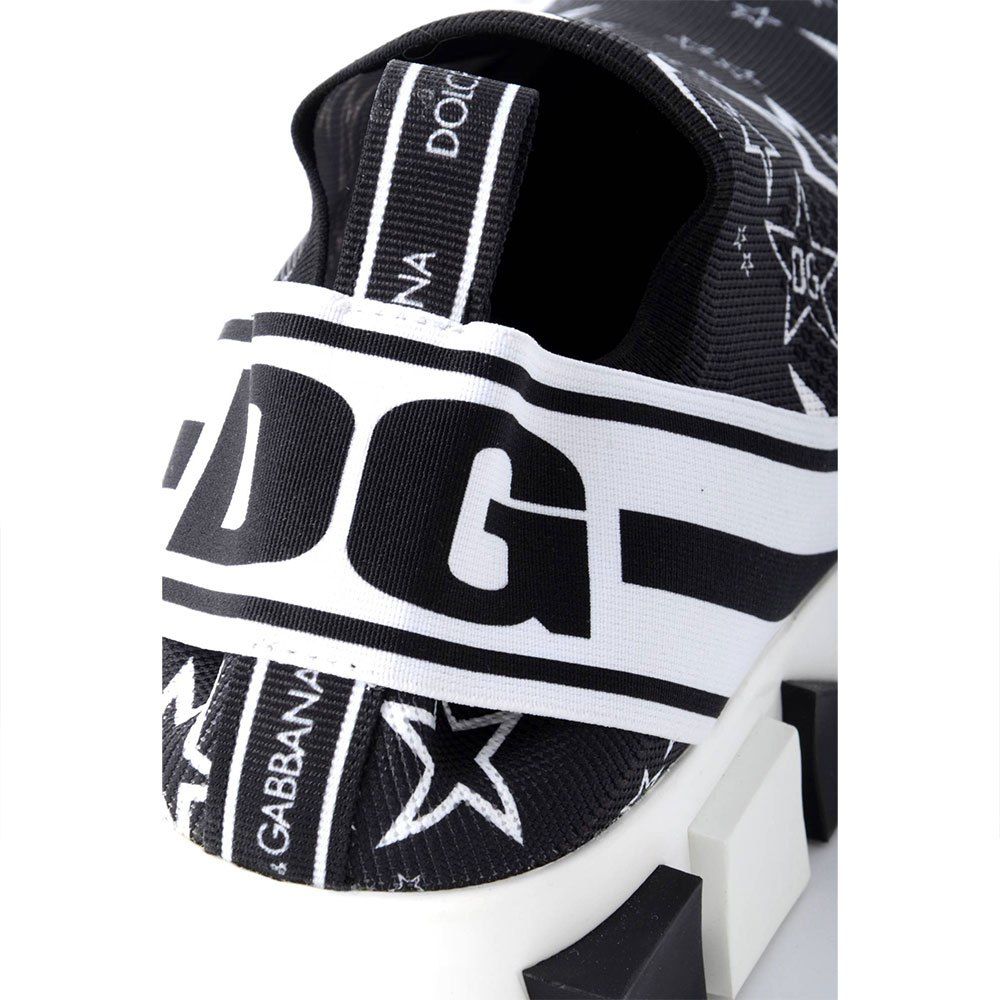 Dolce & Gabbana Black Polyester Sneaker