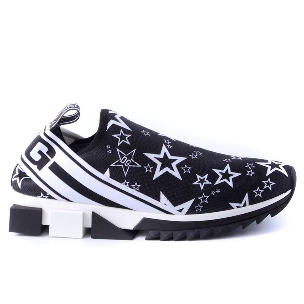 Dolce & Gabbana Black Polyester Sneaker