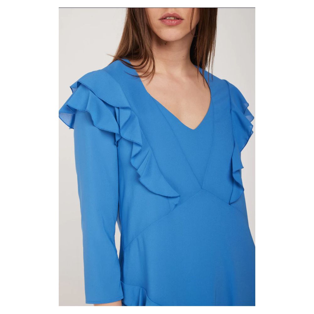 Patrizia Pepe Light Blue Viscose Dress