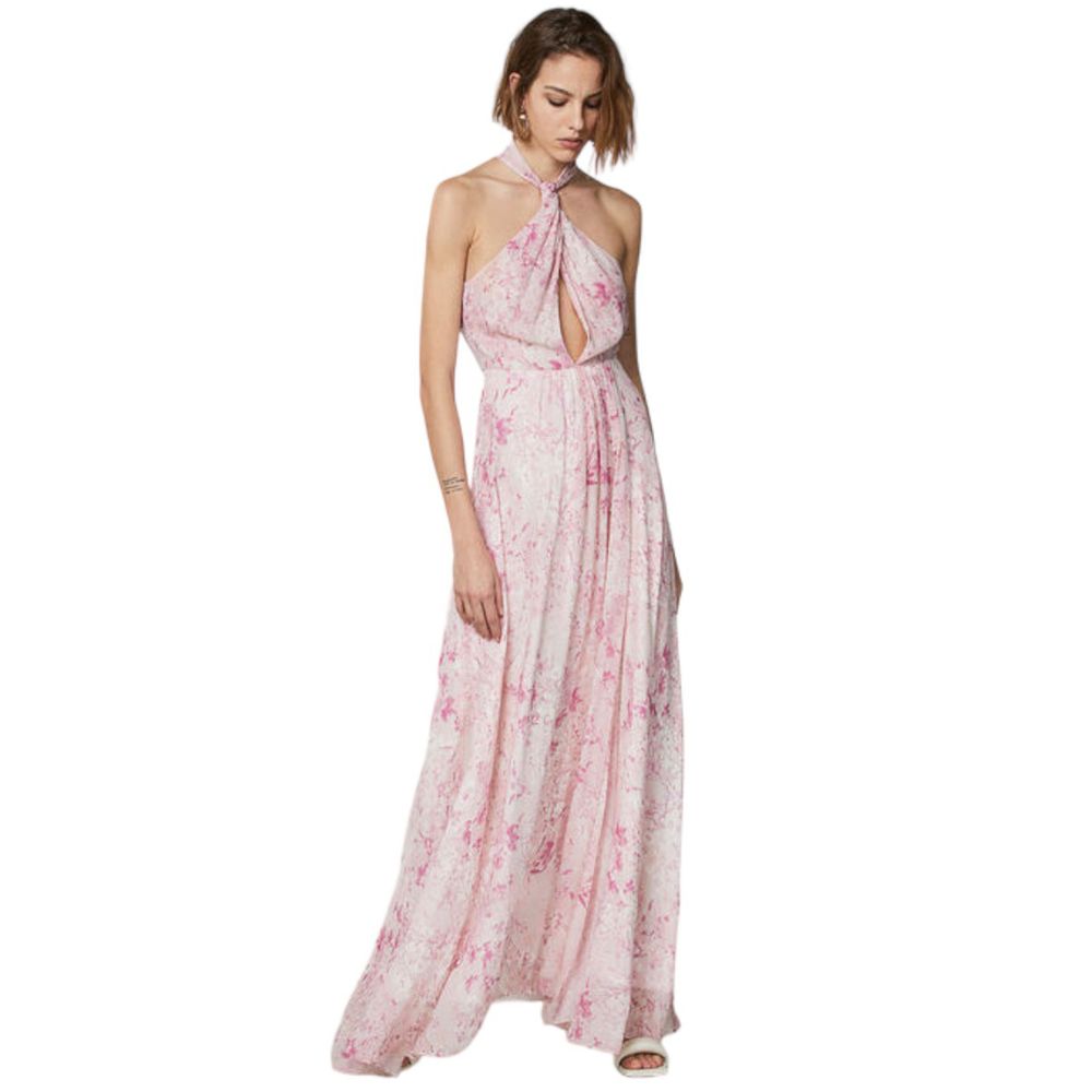 Patrizia Pepe Pink Viscose Dress