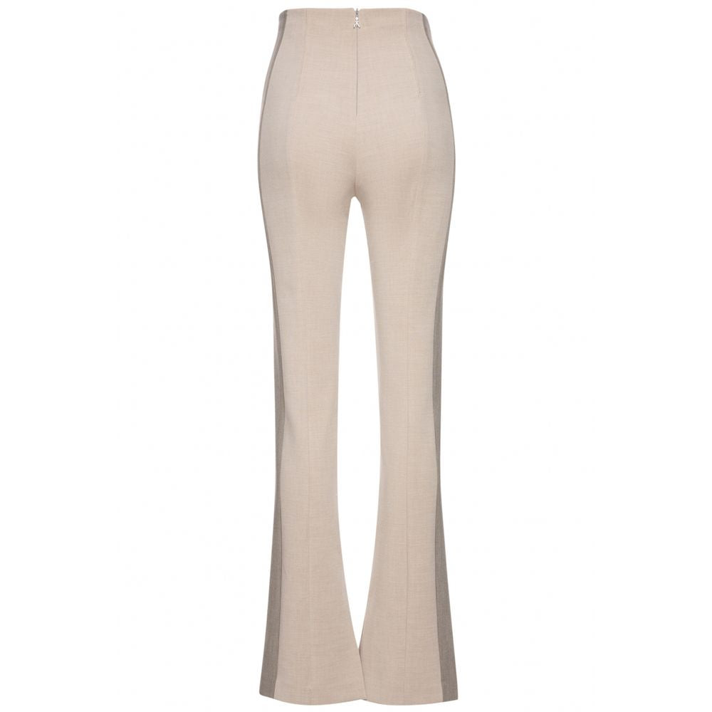 Patrizia Pepe Beige Polyester Jeans & Pant