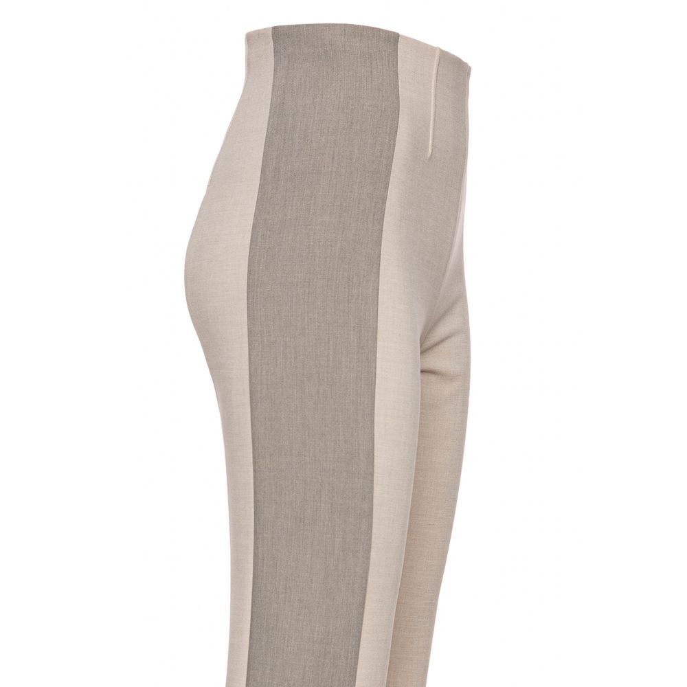 Patrizia Pepe Beige Polyester Jeans & Pant