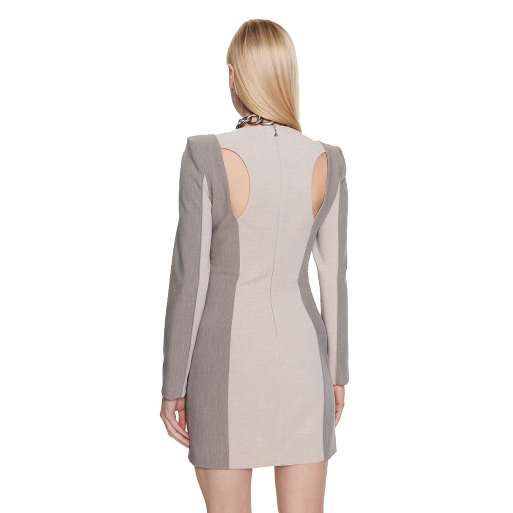 Patrizia Pepe Beige Polyester Dress