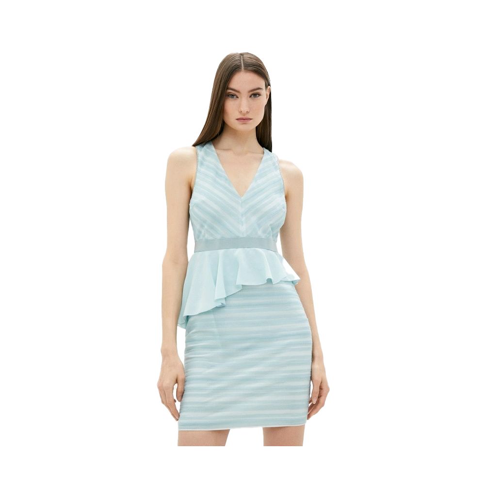 Patrizia Pepe Light Blue Polyamide Dress